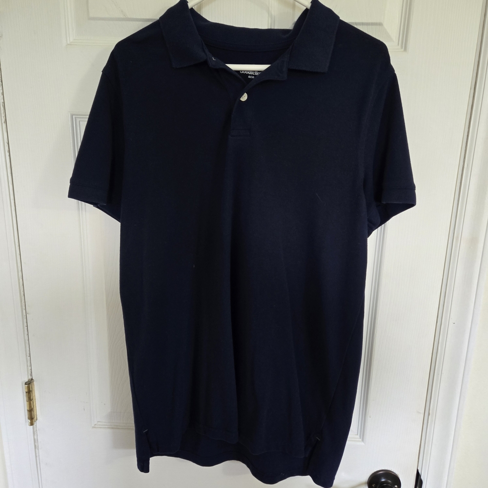 Goodfellow & Co Dark Blue Polo Shirt